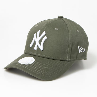 ニューエラ ニューエラ NEW ERA ニューエラ Newera ナインフォーティー 940 キャップ レディース ウーマン 帽子 ヤンキース LA ドジャース 女性 刺繍ロゴ NEWERA 9FORTY LEAGUE CAP （モスグリーン）