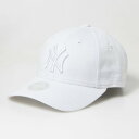 ニューエラ NEW ERA ニューエラ Newera ナインフォーティー 940 キャップ レディース ウーマン 帽子 ヤンキース LA ドジャース 女性 刺繍ロゴ NEWERA 9FORTY LEAGUE CAP (ホワイト)
