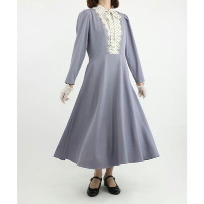 アンアナザーアンジェラス an another angelus ドットヨークボウタイワンピース (フィント F i.n.t)(LAVENDERGY)