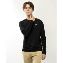 アンダーアーマー UNDER ARMOUR メンズ UAインテリニット クルー セーター 1381286 (ブラック)