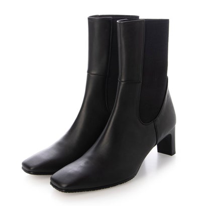 モード エ ジャコモ MODE ET JACOMO 【積雪対応】スクエアトゥサイドゴアブーツ （ブラック）