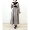 フィント 服 レディース アンアナザーアンジェラス an another angelus 別珍使いグレンチェックセットアップ (フィント F i.n.t)（BROWN×BR）