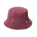 ケボズ KEBOZ PIGSKIN BUCKET HAT （BURGUNDY）