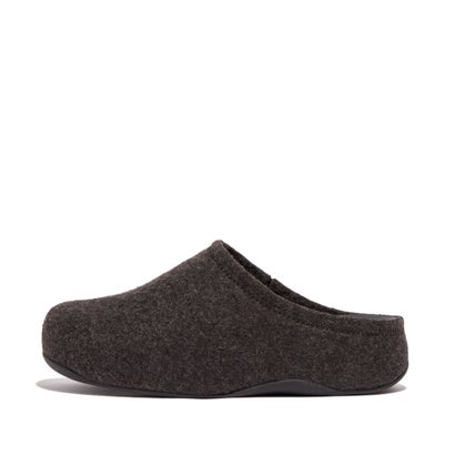 フィットフロップ fitflop 【23AW】SHUV CUSHY FELT CLOG SLIPPERS （All Black）