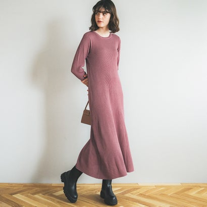 コカ coca マキシニットワンピース （Dk.pink）