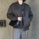 メゾンヴェール maison vert 【多収納】アオリショルダーバッグ (ブラック)(4)