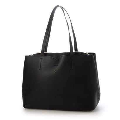 メゾンヴェール maison vert 【多収納】アオリトートバッグ （ブラック）