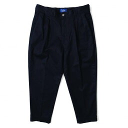 ケボズ KEBOZ WEST POINT WIDE TARPERD PANTS （NAVY）