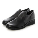モード エ ジャコモ ディッシィ アウトレット MODE ET JACOMO D'ICI Outlet 【訳あり新品】【軽量】ラウンドトゥスリッポン (ブラック...