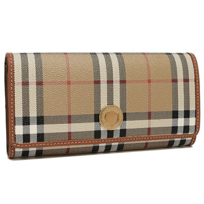 バーバリー 長財布 レディース バーバリー BURBERRY 長財布（かぶせ蓋） ベージュ レディース BURBERRY 8070414 A7026 （ARCHIVE BEIGE）