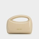 ミニ コクーントップハンドルバッグ (Beige)