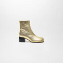 ADELA LEATHER BOOTS (Gold)