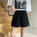ベルシー Belle Cie スウェット ショートパンツ レディース スウェットパンツ ショーパン スエット 短パン スエットパンツ カジュアル スポーティー ボトムス (ブラック)