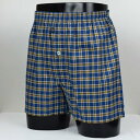 ニューヨーカー ホーム NEWYORKER HOME 前開トランクス【返品不可商品】 (ブルー)