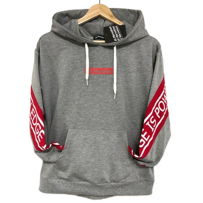 アットマーベラス At Marvelous パーカー メンズ ボックスロゴ ツイストスリーブ フード トレーナー 大きいサイズ ビッグパーカー スウェット プルパーカー ストリート 韓国 ゆったり オーバー