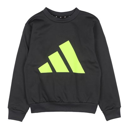 アディダス adidas ジュニア スウェットトレーナー U TRAIN ESS クルースウェット IK4645 （カーボン）