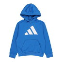 アディダス adidas ジュニア スウェットフルジップ U TRAIN ESS スウェットフーディ IK4649 (ブライトローヤル)