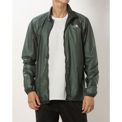 ザ ノース フェイス THE NORTH FACE メンズ 陸上/ランニング ウインドブレーカー Impulse Racing Jacket_インパルスレーシングジャケット NP22171 （ダークセージ）