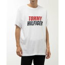 トミー ヒルフィガー TOMMY HILFIGER トミー ヒルフィガー TOMMY HILFIGER 半袖 Tシャツ 09t3874 100 クルーネック メンズ レディース ホワイト カットソー トップス TOMMY HILFIGER GRAPHIC （ホワイト）