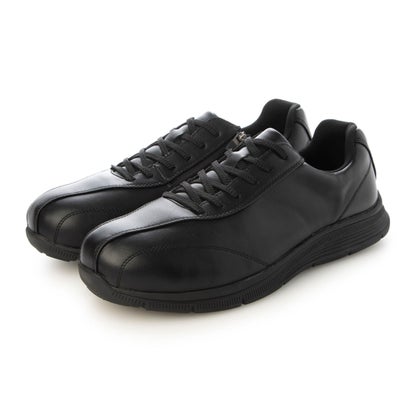 イグニオ IGNIO メンズ ウォーキングシューズ 軽量ウォーキングZIP BK_ IGW1502ZIP (ブラック)