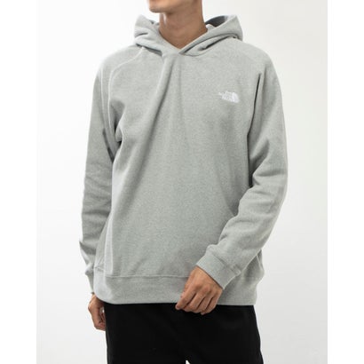 ザ ノース フェイス THE NORTH FACE メンズ スウェットパーカー Micro Fleece Hoodie_マイクロフリースフーディ NL72230 （ミックスグレー）