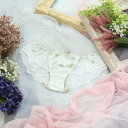 リサマリ Risa Magli カモミーユ レースショーツ 【返品不可商品】 (グリーン(022))(4)