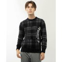 キャロウェイ Callaway メンズ クルーネックニット 6217283715 (ブラック)