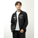 デサント DESCENTE メンズ ウインドジャケット ウィンドブレーカー オーセンティックロゴ フルジップフーディー DX-C2692AP (ブラック)