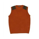 トーキョーシャツ TOKYO SHIRTS ブリティッシュニットベスト メンズ (オレンジ)