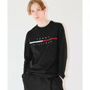 トミー ヒルフィガー Tシャツ メンズ トミー ヒルフィガー TOMMY HILFIGER 【オンライン限定】トミー ヒルフィガーロゴロングスリーブTシャツ / TINO TEE （ブラック）