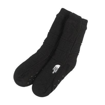 ザ ノース フェイス THE NORTH FACE トレッキング アクセサリー Nuptse Bootie Socks_ヌプシ ブーティ ソックス NN82233 （TNFブラック×TNFブラック）