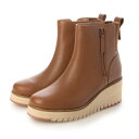 コール ハーン COLE HAAN ゼログランド シティ ウェッジ サイド ジップ ブーツ ウォータープルーフ womens (ブリティッシュ タン / アイボ...