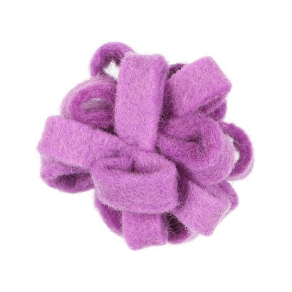 カンカン KANKAN フェルトフラワーブローチ (ピンク)