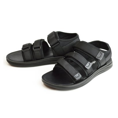 ウィルソン シューズ Wilson shoes サンダル メンズ スポーツサンダル アウトドアシューズ アクティブ 軽量 衝撃吸収 （ブラック）