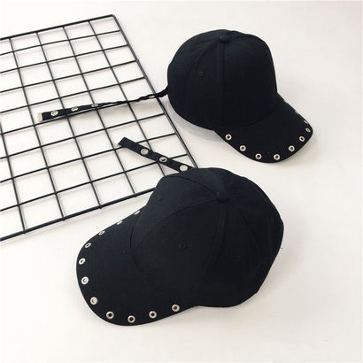 ショッピングゴー shoppinggo 帽子 キャップ メンズ レディース 男女兼用 UVカット つば付カーブキャップ 帽子 スポーツ 無地 CAP おしゃれ 野球帽 （ブラック）