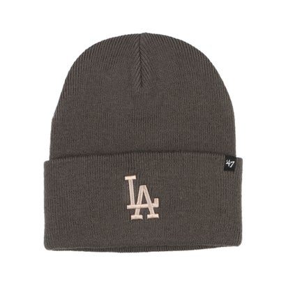 フォーティーセブン 47 帽子 ニット帽子 NYY ビーニー ドジャース MLB ワンサイズ アクセサリー ヤンキース 野球チーム 47 BRAND HAYMAKER CUFF KNIT （ドジャース(チャコール)）