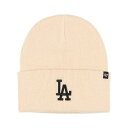 フォーティーセブン 47 帽子 ニット帽子 NYY ビーニー ドジャース MLB ワンサイズ アクセサリー ヤンキース 野球チーム 47 BRAND HAYMAKER CUFF KNIT (ドジャース(ナチュラル))