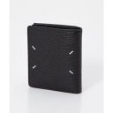 メゾン マルジェラ 二つ折り財布 メンズ メゾン マルジェラ MAISON MARGIELA SA1UI0023 P4455 二つ折り財布 WALLET FLIP FLAP SMALL メンズ レディース ミニ財布 カードケース コンパクト （ブラック）