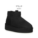 エミュ オーストラリア EMU Australia レディース ブーツ ムートンブーツ 厚底 Foy Flatform Micro W13073 (ブラック)