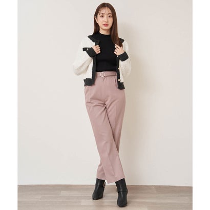 ノエラ NOELA ストレートパンツ （ピンク）