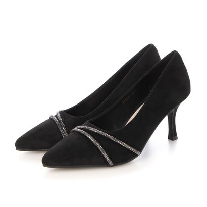 ナチュラルフレックス NATURAL FLEX Irene Cubic Pointed Pumps （BLACK）