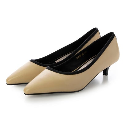 ナチュラルフレックス NATURAL FLEX Dublin Colour Mid-Heel Pumps （BEIGE）