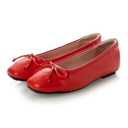 ナチュラルフレックス NATURAL FLEX Ribbon Flat Shoes （RED）