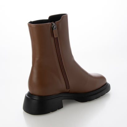 ナチュラルフレックス NATURAL FLEX Square Ankle Boots （BROWN） 3