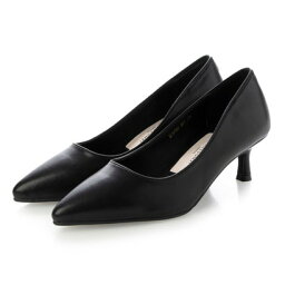 ナチュラルフレックス NATURAL FLEX Marie Pointed Toe Pumps （BLACK）