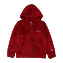 チャンピオン Champion ジュニア フリースジャケット チャンピオン フリースジップパーカージャケット_Champion ZIP HOODED JACKET CK-Y601 (BURGUNDY)