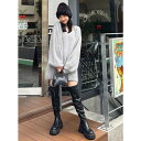 N[MIXKnitTOP T.GRY