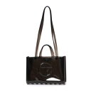 bT melissa MELISSA LARGE JELLY SHOPPER BAG + TELFAR iCLEAR BLACKj