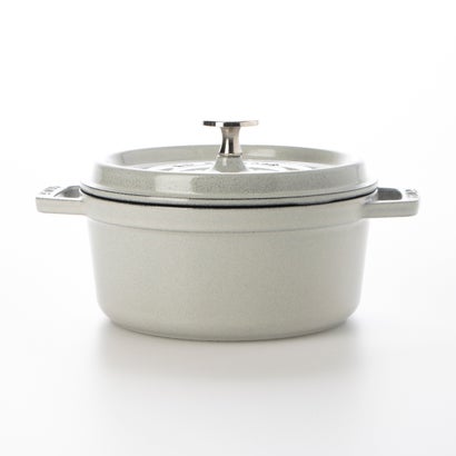 ストウブ STAUB ROUND COCOTTE ラウンド ピコ ココット 18cm【返品不可商品】 WHITE TRUFFLE 