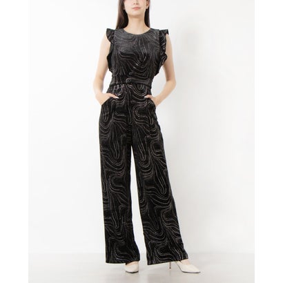 フェイズ エイト Phase Eight Victoriana Jumpsuit （Black Gold）